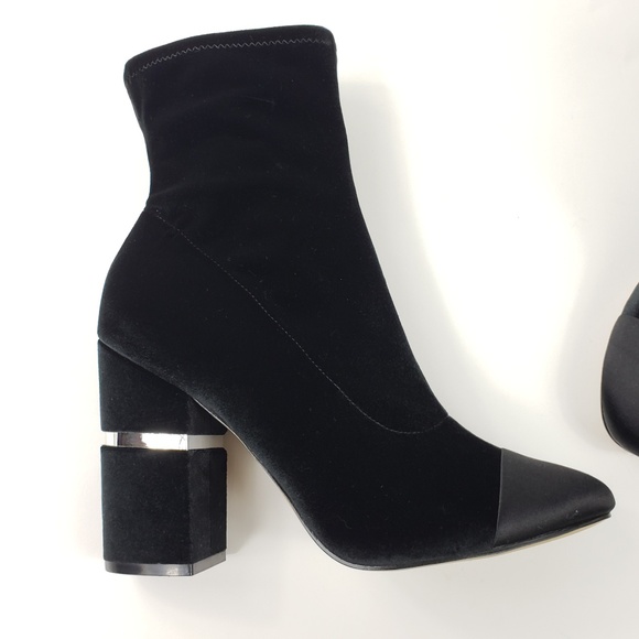 MARC FISHER Prisa Ankle Boots BLACK - Picture 4 of 7
